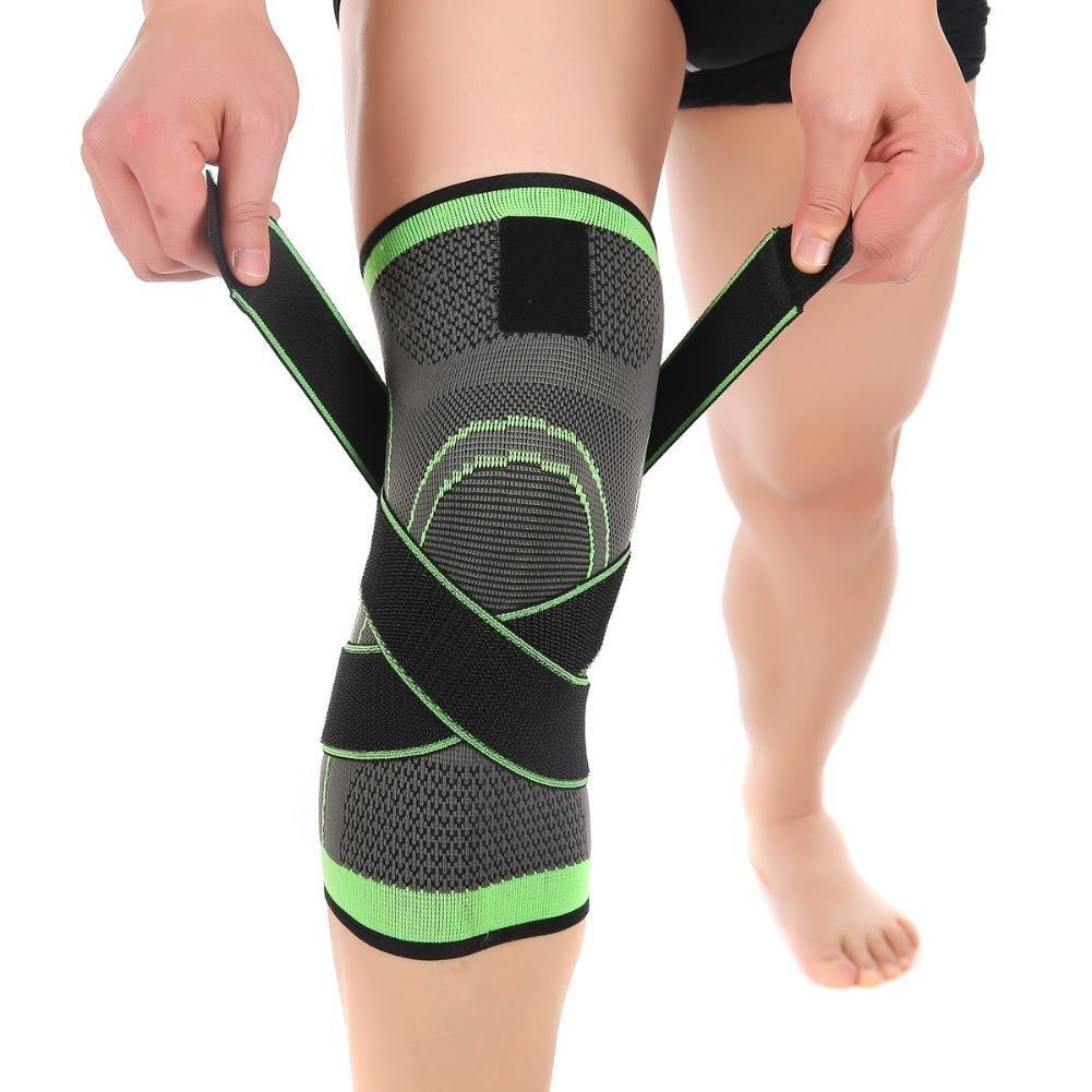 Knee Brace Compression Sleeves for Patellar Support Stability Straps