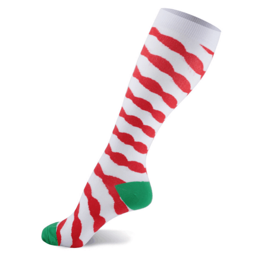 The Latest Christmas Compression Socks Support 20-30mmHg-For Men and Women-Workout And Recovery