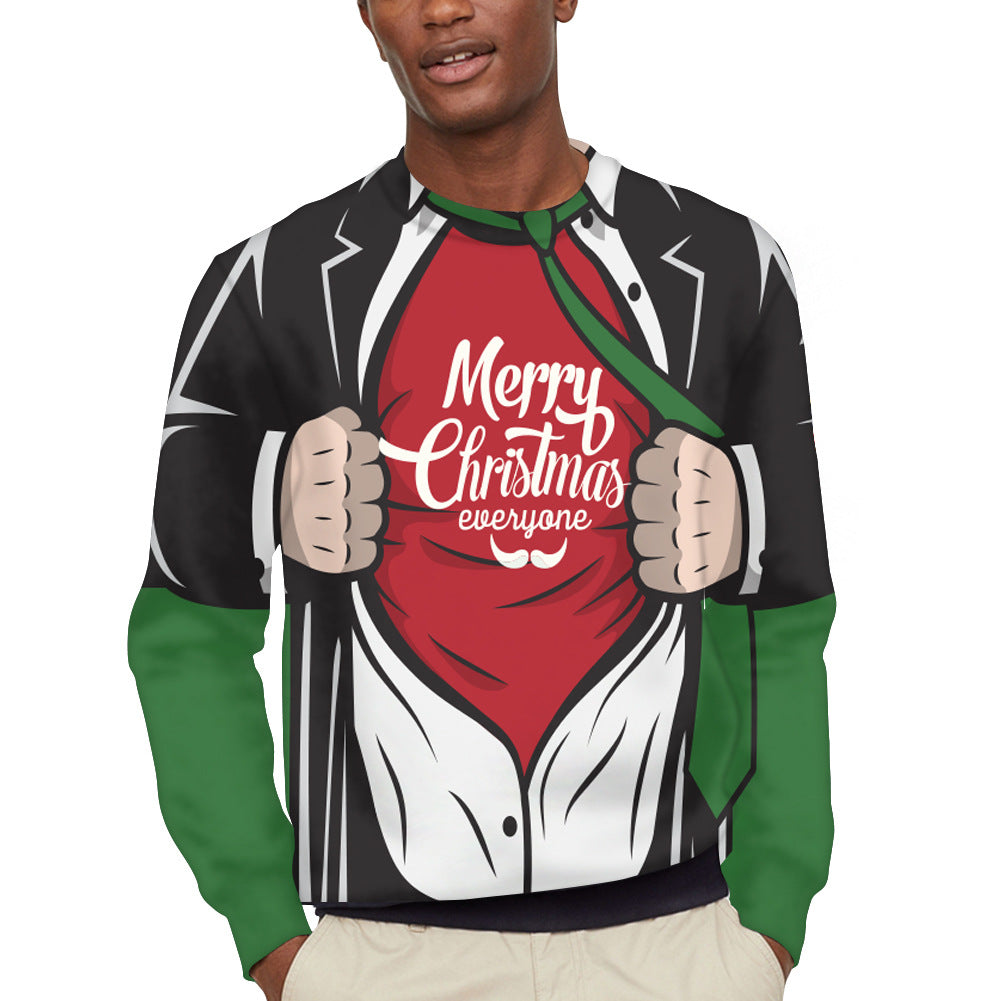 3D Sweatershirt  Ugly Christmas Sweater