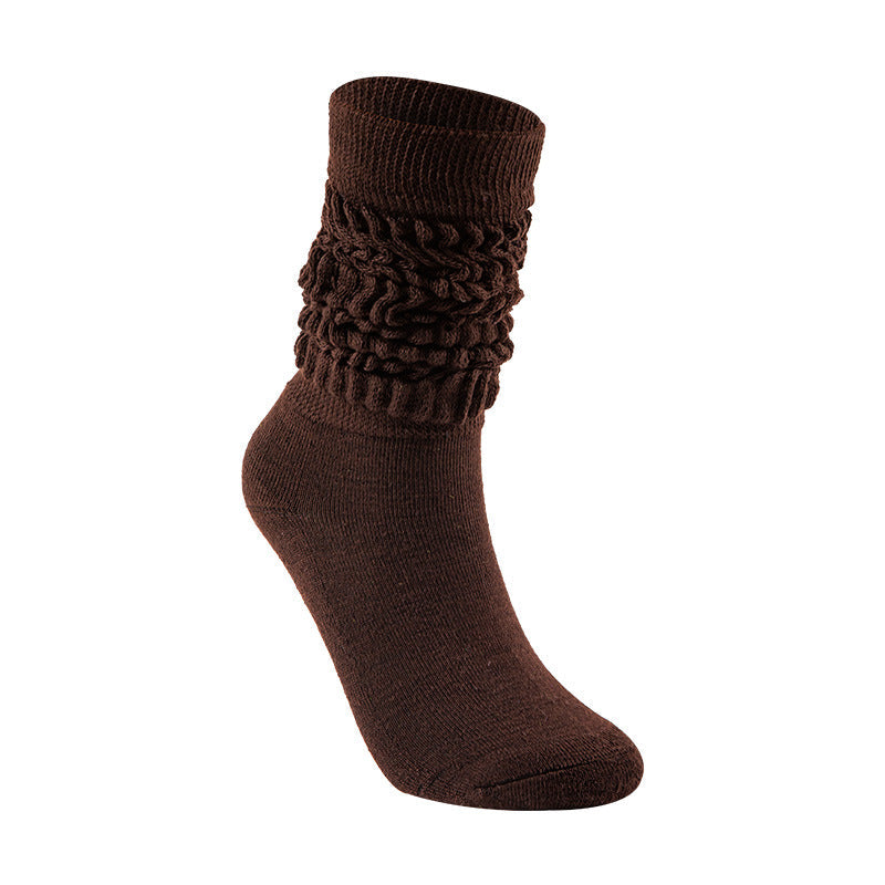 Men's And Women's Mid-Height Slouch Socks Bubble Socks