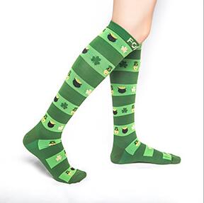 Fit Compression Socks with Graduated Target Zones 20-30 mmHg Support Stockings#1