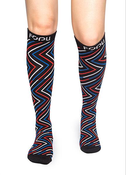 Fit Compression Socks with Graduated Target Zones 20-30 mmHg Support Stockings#10