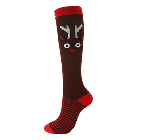 The Latest Christmas Compression Socks Support 20-30mmHg-For Men and Women-Workout And Recovery