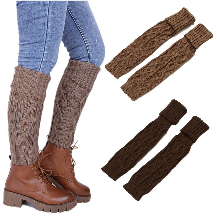 Women Knit Leg Warmers for Winter