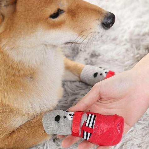 Pet Cat Anti-scratch Anti-dirty Waterproof Knee Pad Shoe Covers