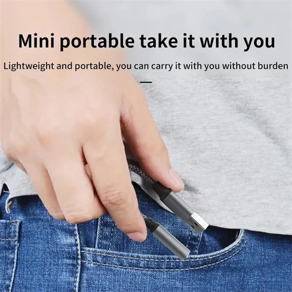 2-in-1 USB to 3.5mm Audio Adapter – Microphone & Headphone Cable for Laptop & Desktop