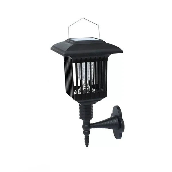 2-in-1 Solar LED Garden Light & Mosquito Zapper – UV Insect Killer for Outdoor Use