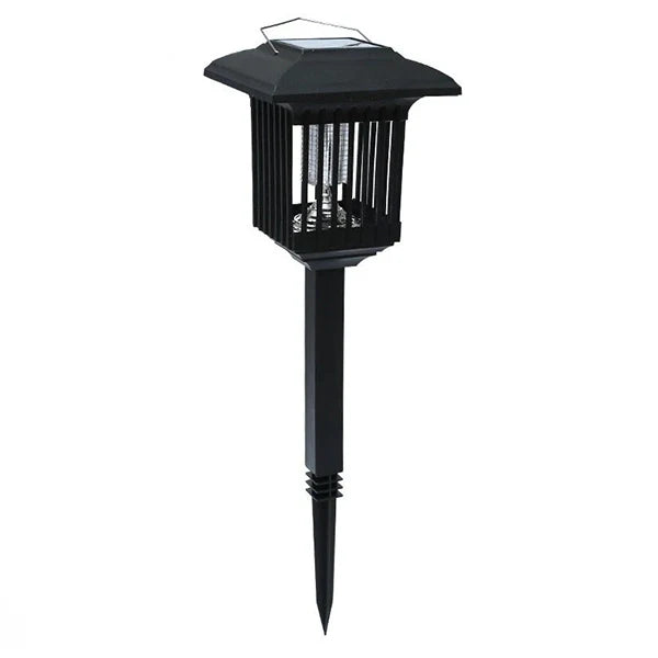 2-in-1 Solar LED Garden Light & Mosquito Zapper – UV Insect Killer for Outdoor Use