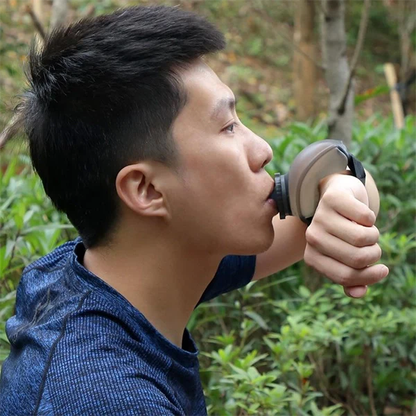 200ML Wrist Water Bottle – Hands-Free Hydration for Running, Cycling & Fitness