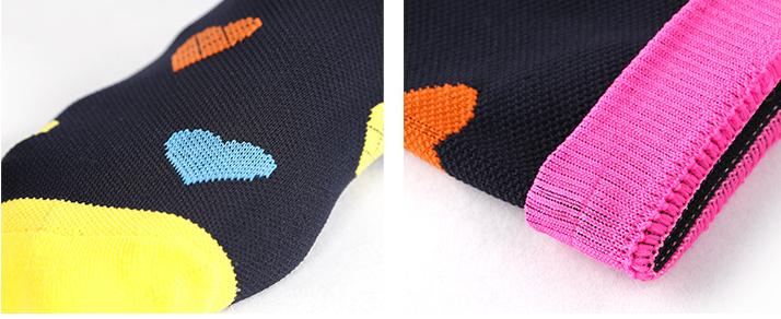 Fit Compression Socks with Graduated Target Zones 20-30 mmHg Support Stockings