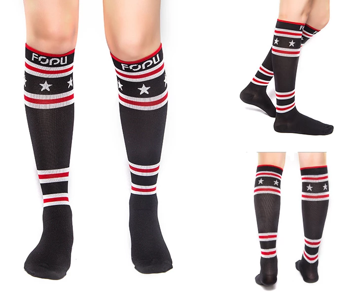 Fit Compression Socks with Graduated Target Zones 20-30 mmHg Support Stockings