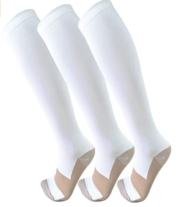 ROYALUCK Compression Socks Compression Stockings(3 Pairs) for Women & Men-Workout And Recovery