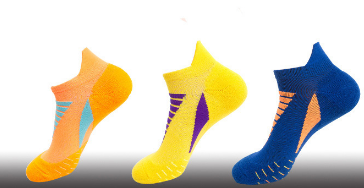 Quick Drying Sports Socks with Anti Slip and Thickened Towel Socks No Show Socks