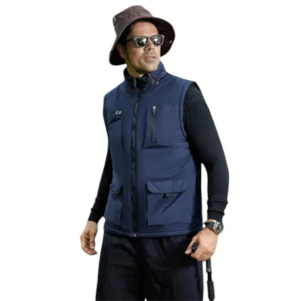 2025 Men’s Winter Heated Vest – 11-Zone Electric Heating Outdoor Jacket