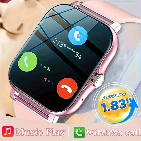 2025 Smart Watch Bluetooth Talking Blood Oxygen/Blood Pressure Monitor Smart Watch for Women Men Holiday Gift