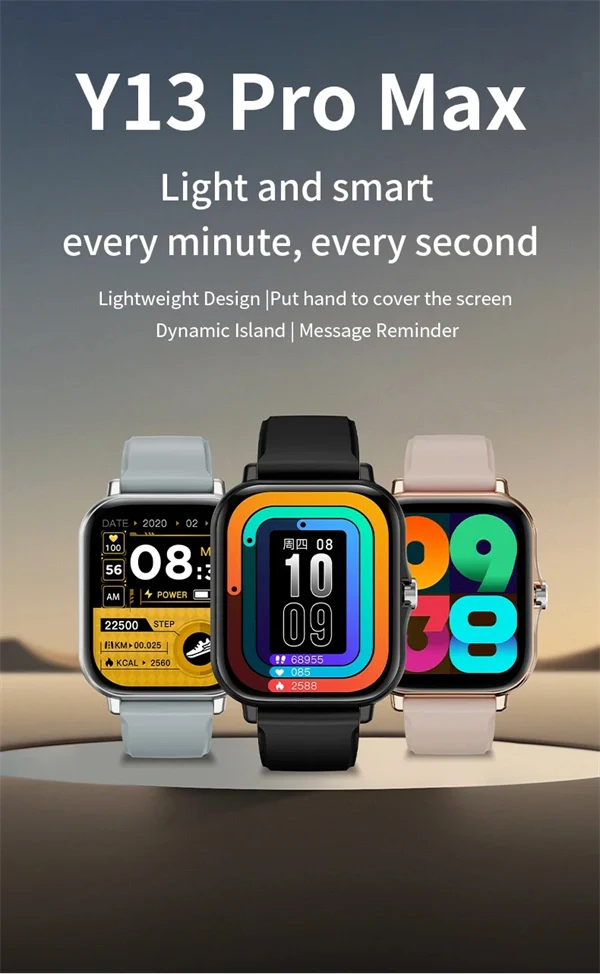 2025 Smart Watch for Men & Women - Bluetooth Call, Full Touch Screen, Heart Rate Monitor, Fitness Tracker, Sports Watch, Perfect Gift