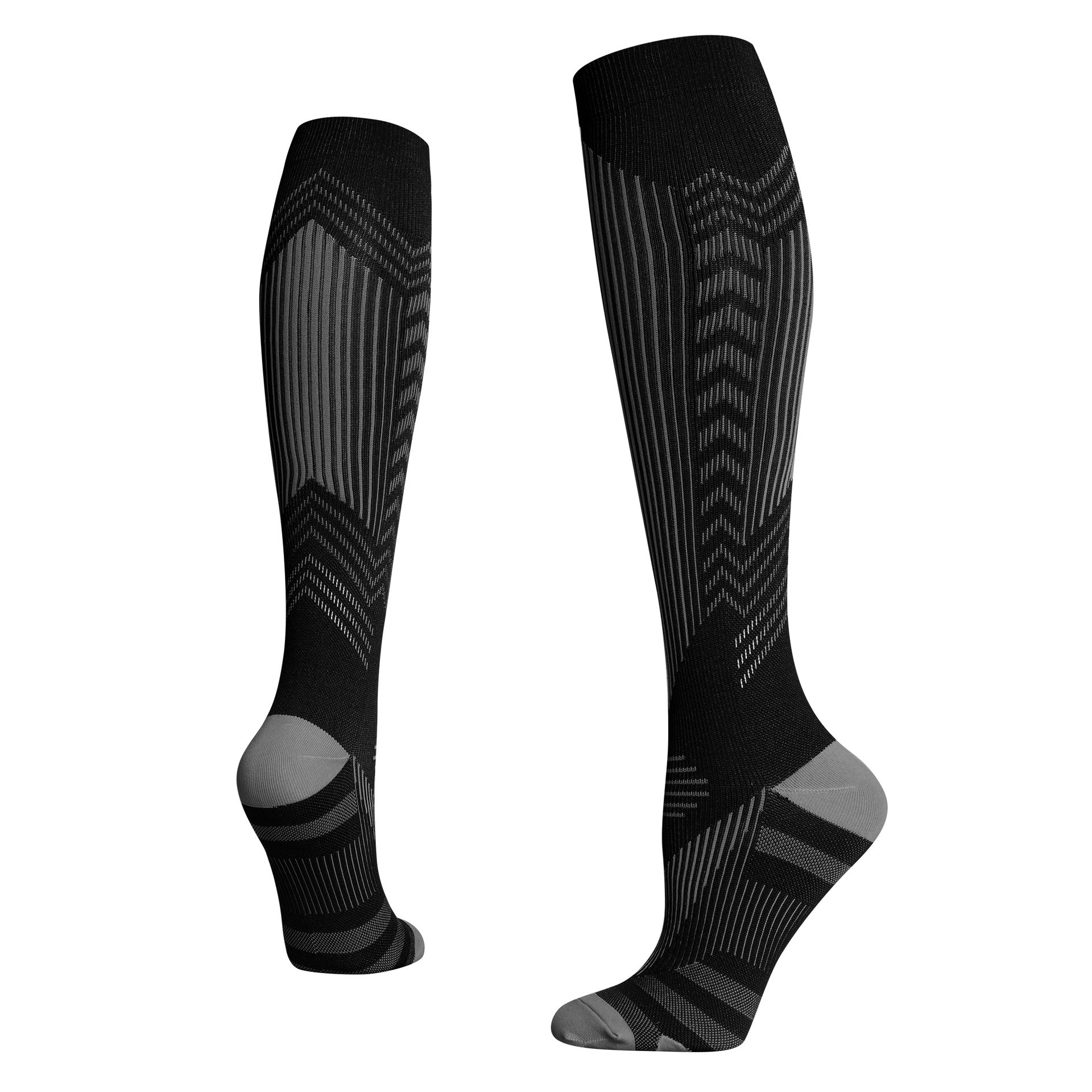 Compression Socks Reflective Circulation 20-30 mmHg Knee High Graduated Medical Compression Socks
