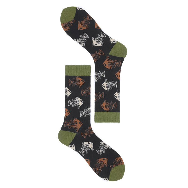 Personality Novelty Animal Series Seafood Shark Lobster Socks