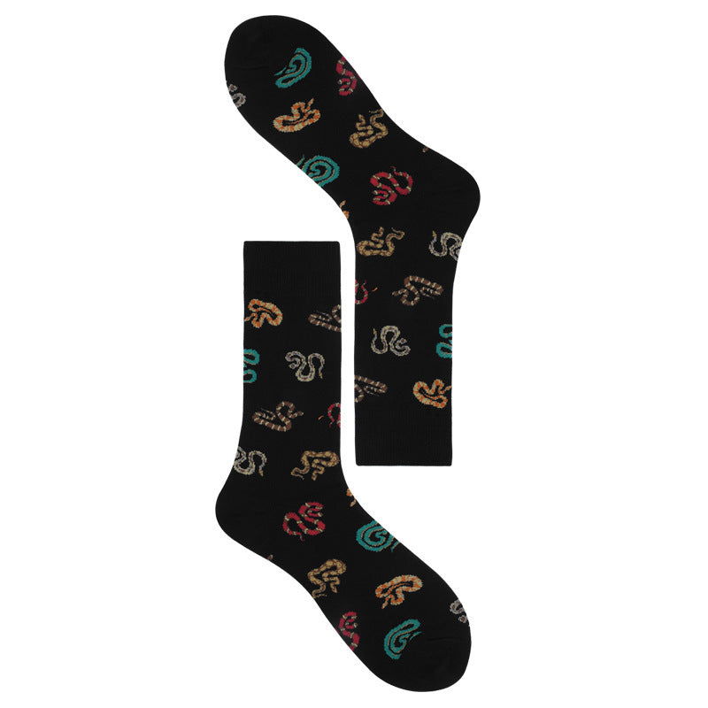Personality Novelty Animal Series Seafood Shark Lobster Socks