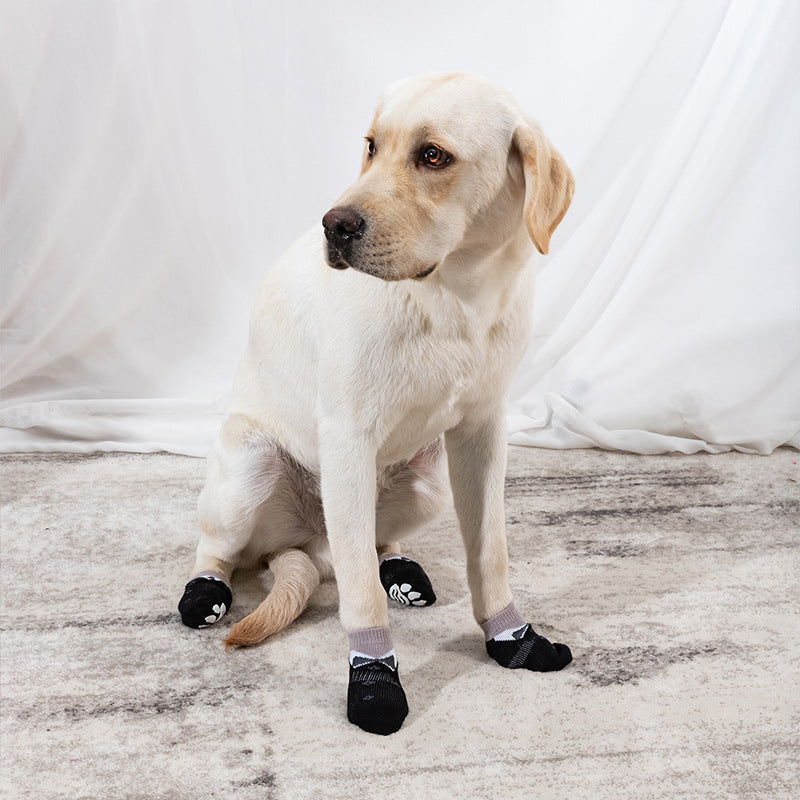 Pet Non-slip Small Puppy Anti-scratch Feet Socks
