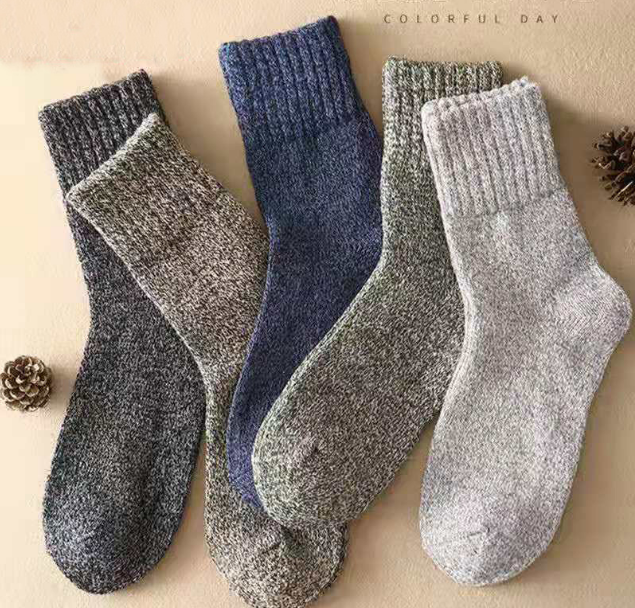Wool Socks Thickened Warm Retro Ethnic Style