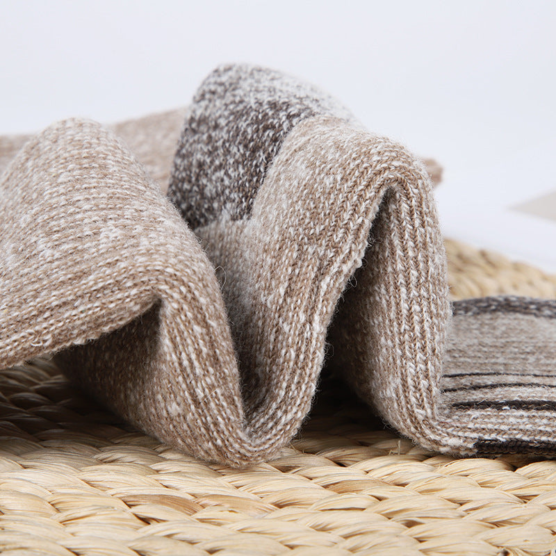 2022 Winter New Wool Socks Mountaineering Hiking Socks