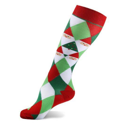 The Latest Christmas Compression Socks Support 20-30mmHg-For Men and Women-Workout And Recovery