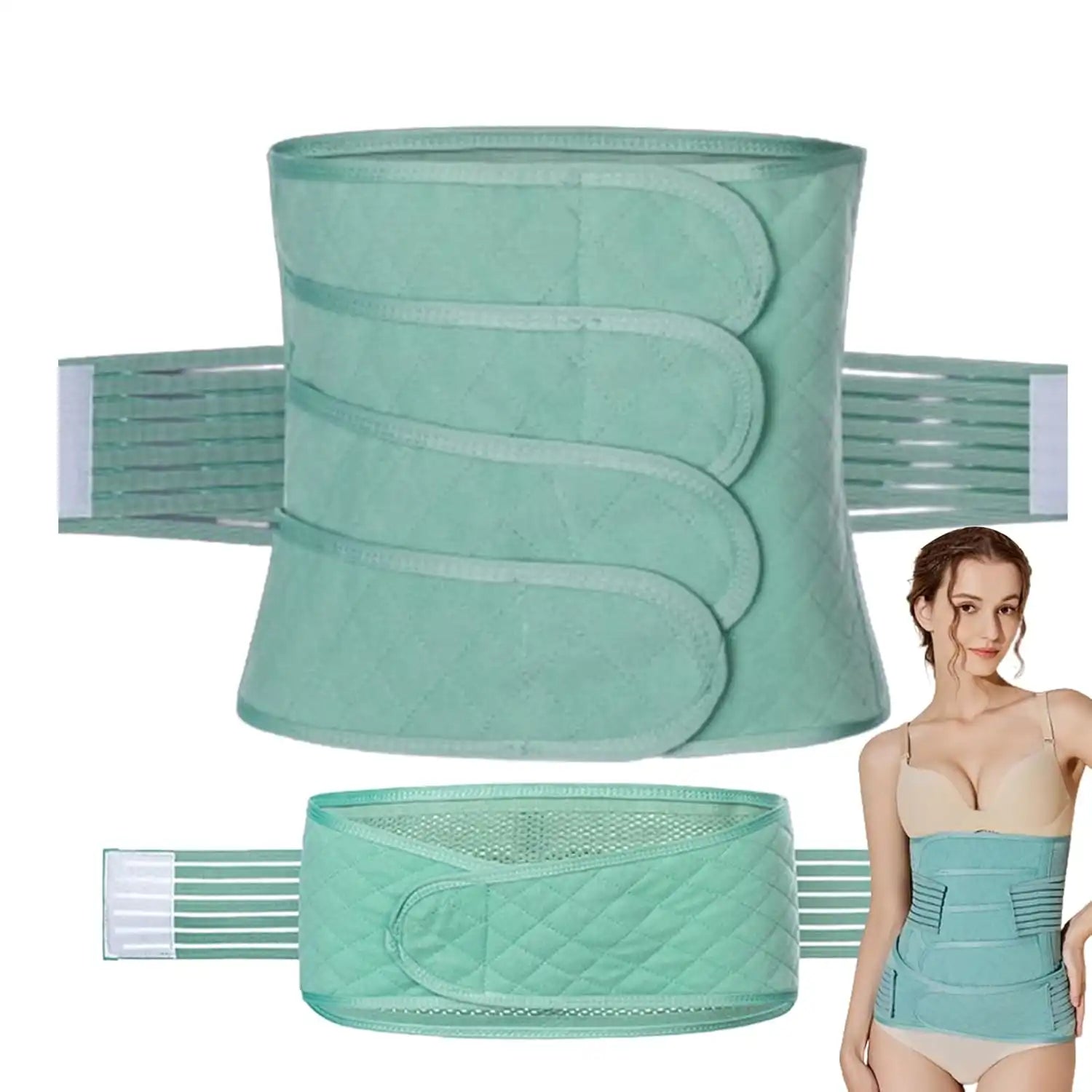 3-in-1 Postpartum Support Belt: Belly, Waist & Pelvis Recovery for New Moms