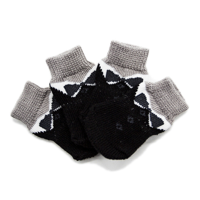 Pet Non-slip Small Puppy Anti-scratch Feet Socks