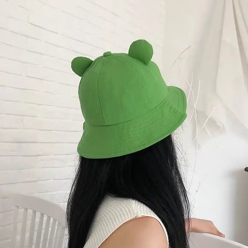3D Frog Bucket Hat for Men and Women