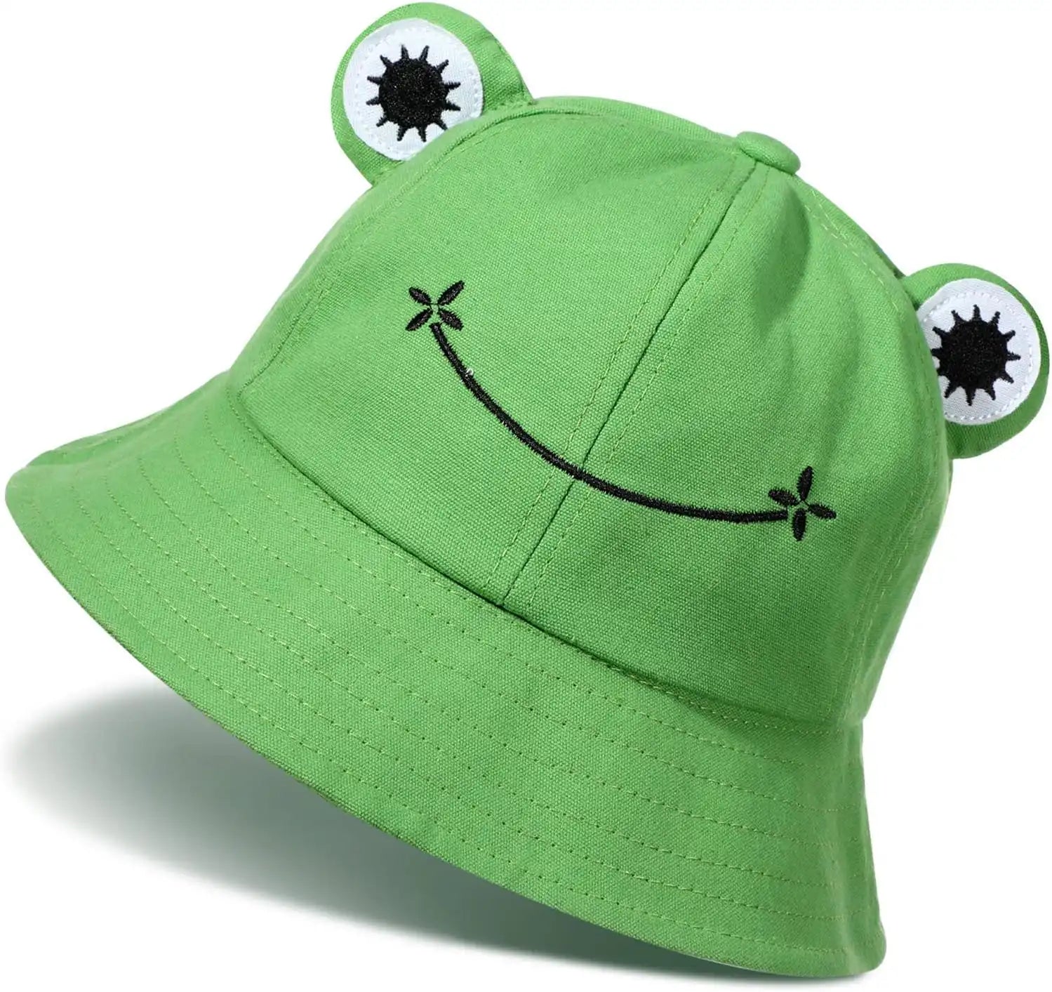 3D Frog Bucket Hat for Men and Women