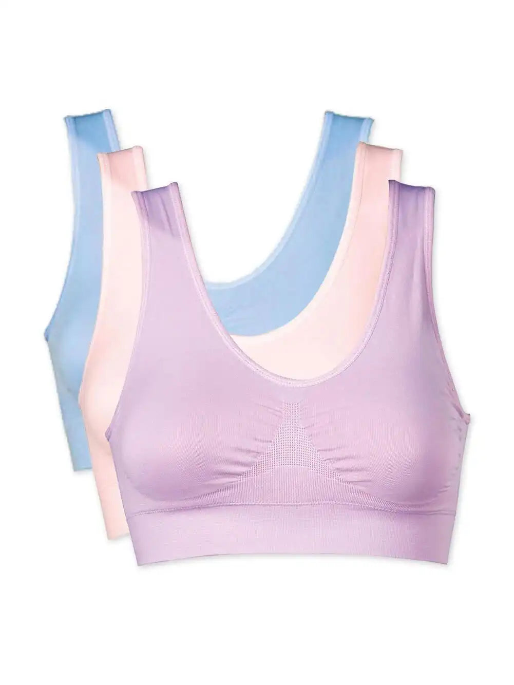 3PC Ultra-Comfy Seamless Support Bra