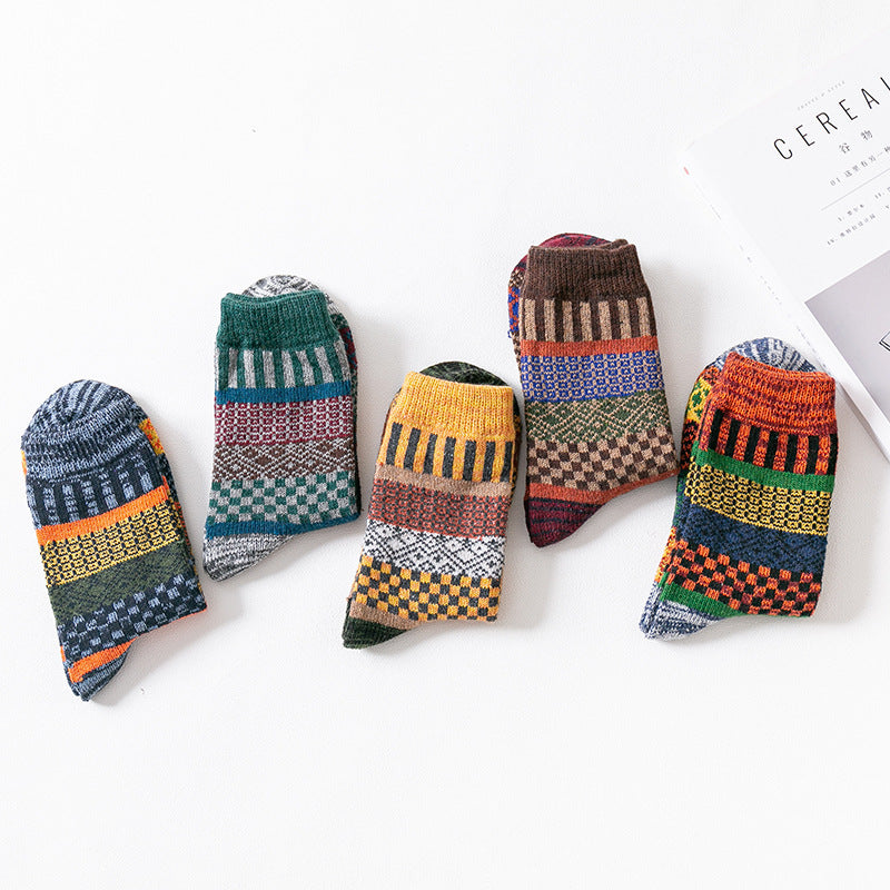Thickened Vintage Artistic Wool Socks