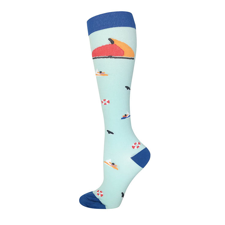 5 Pairs of Outdoor Riding Compression Socks Sports Compression Socks