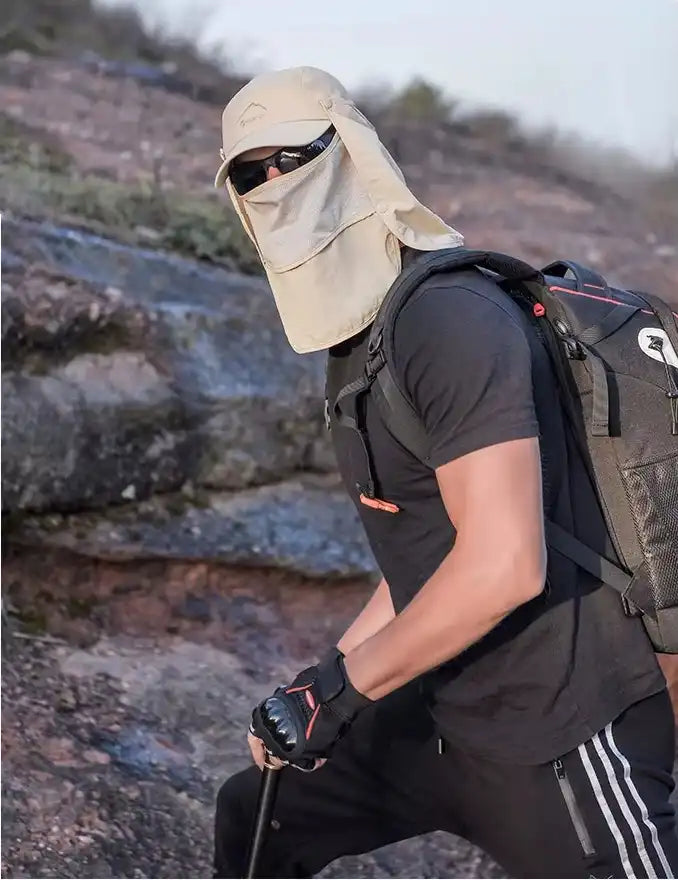 3 in 1 UV Protection Sun Hat Quick Dry Fishing Hat