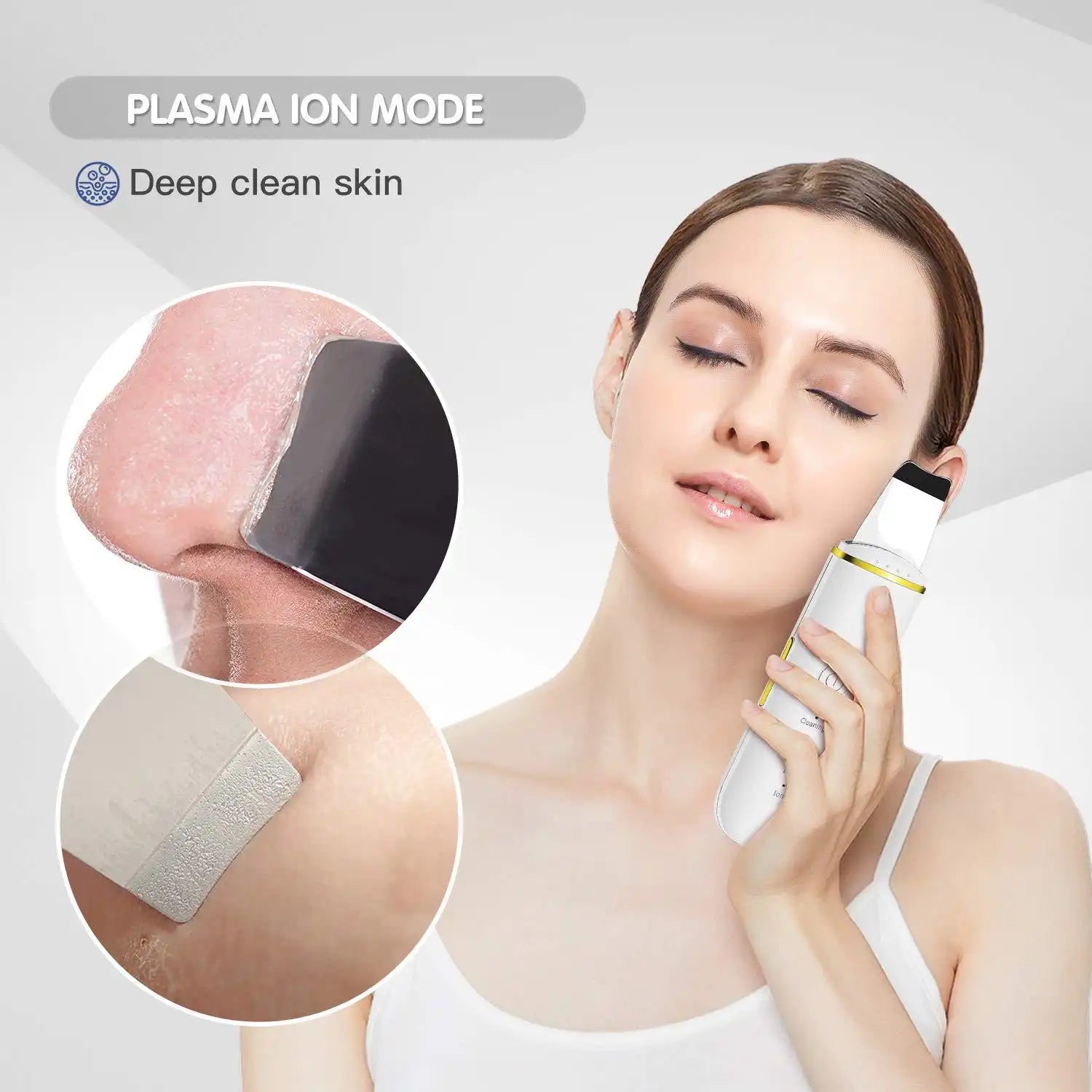 4-Speed Ultrasonic Facial Cleanser - Rechargeable Exfoliating Device