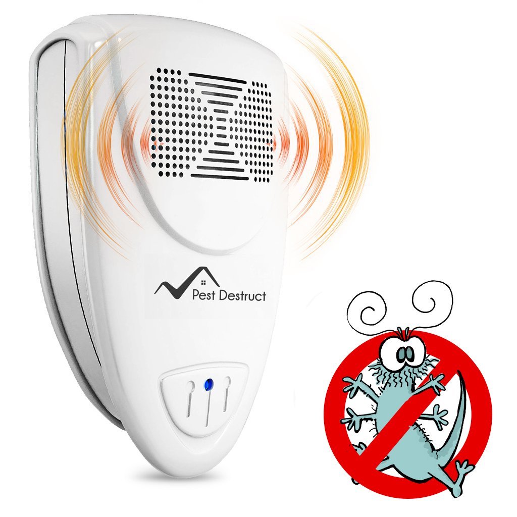 Ultrasonic Silverfish Repeller - 100% SAFE for Children and Pets - Get Rid Of Pests In 7 Days