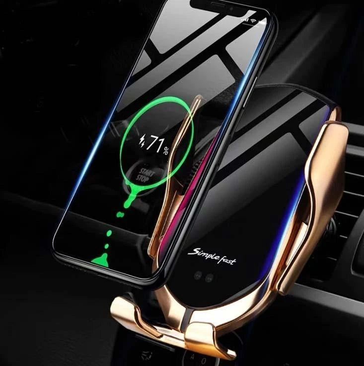 Wireless Automatic Sensor Car Phone Holder and Charger