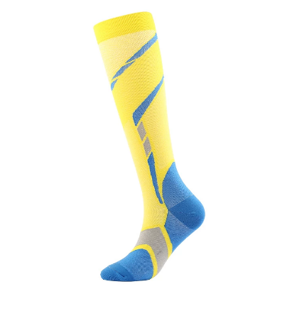 Blood Circulation Socks Unisex Breathable Fabric Football Socks Anti Slip Summer Compression Stockings Varicose Veins