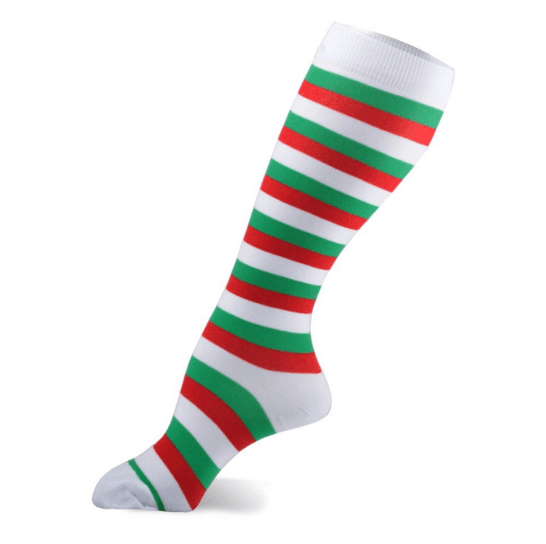 The Latest Christmas Compression Socks Support 20-30mmHg-For Men and Women-Workout And Recovery