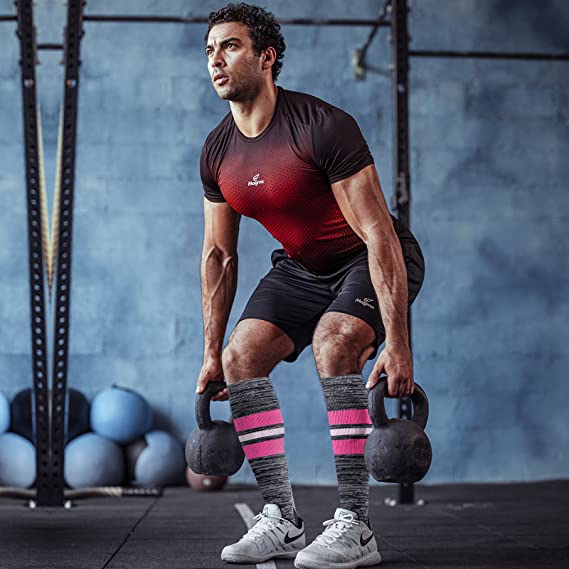 Compression Socks for Women Circulation 20-30mmHg Crazy, Cute, Socks Support for Nurse, Running, Medical