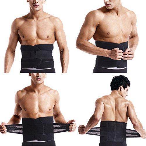 Waist Trainer for Men - Sweat Belt - Burn Stomach Fat!