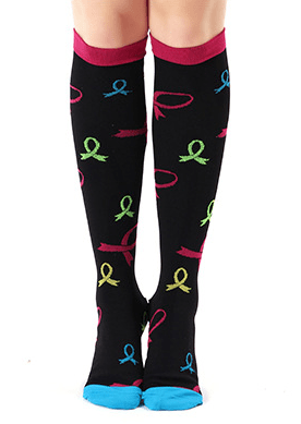 Designer Compression Socks 20-30 mmHg Support Stockings for Circulation, Swelling & Energy