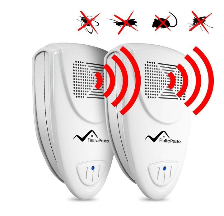 Ultrasonic Pest Repeller - PACK of 2