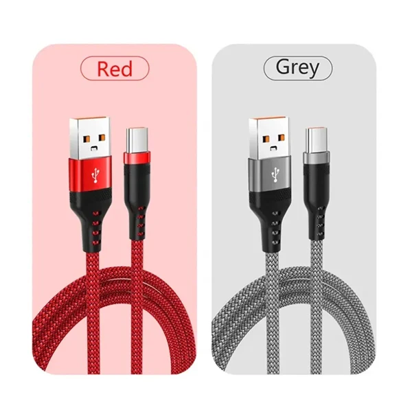 6A USB C To Type C Cable PD Fast Charger Cable Extension 1M 1.5M 2M 3M 5M 8M Knit Data Cord