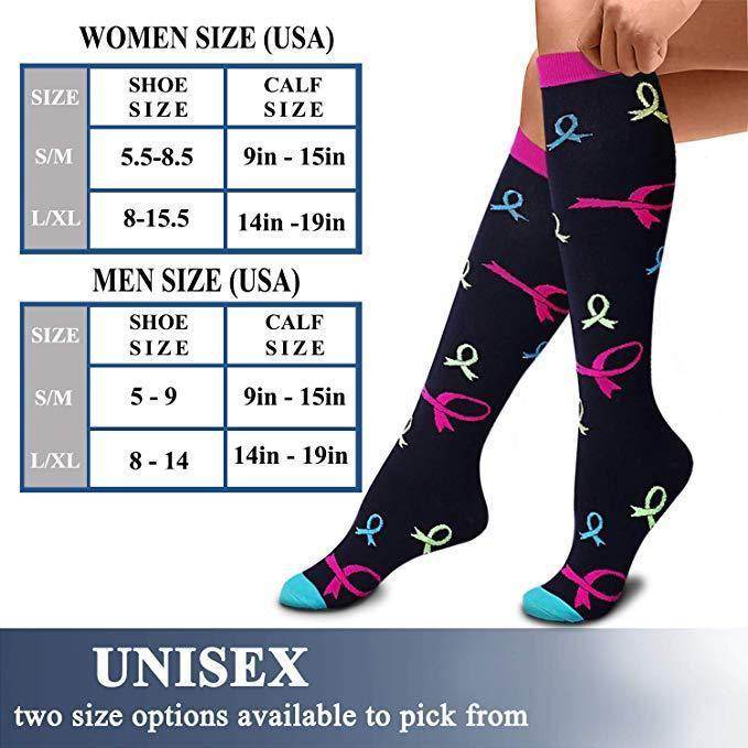 Best Compression Socks（6 Pairs） for Women & Men-Workout And Recovery