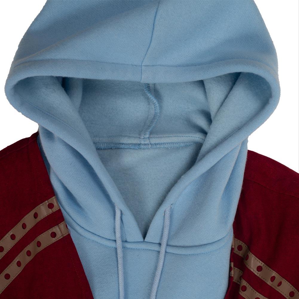 Halloween Costume Fat Thor Endgame Coat + Underwear + Trousers + Beard and Wig