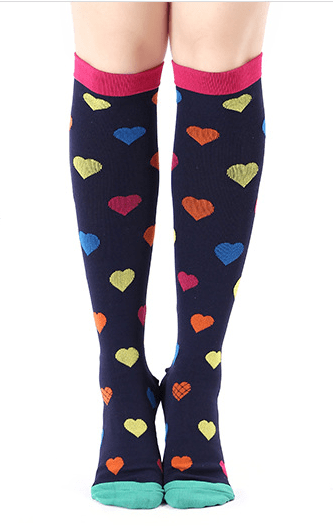 Designer Compression Socks 20-30 mmHg Support Stockings for Circulation, Swelling & Energy