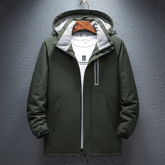 8-Zone Smart Heating Jacket Outdoor Ski Parka - USB-Powered & Weatherproof