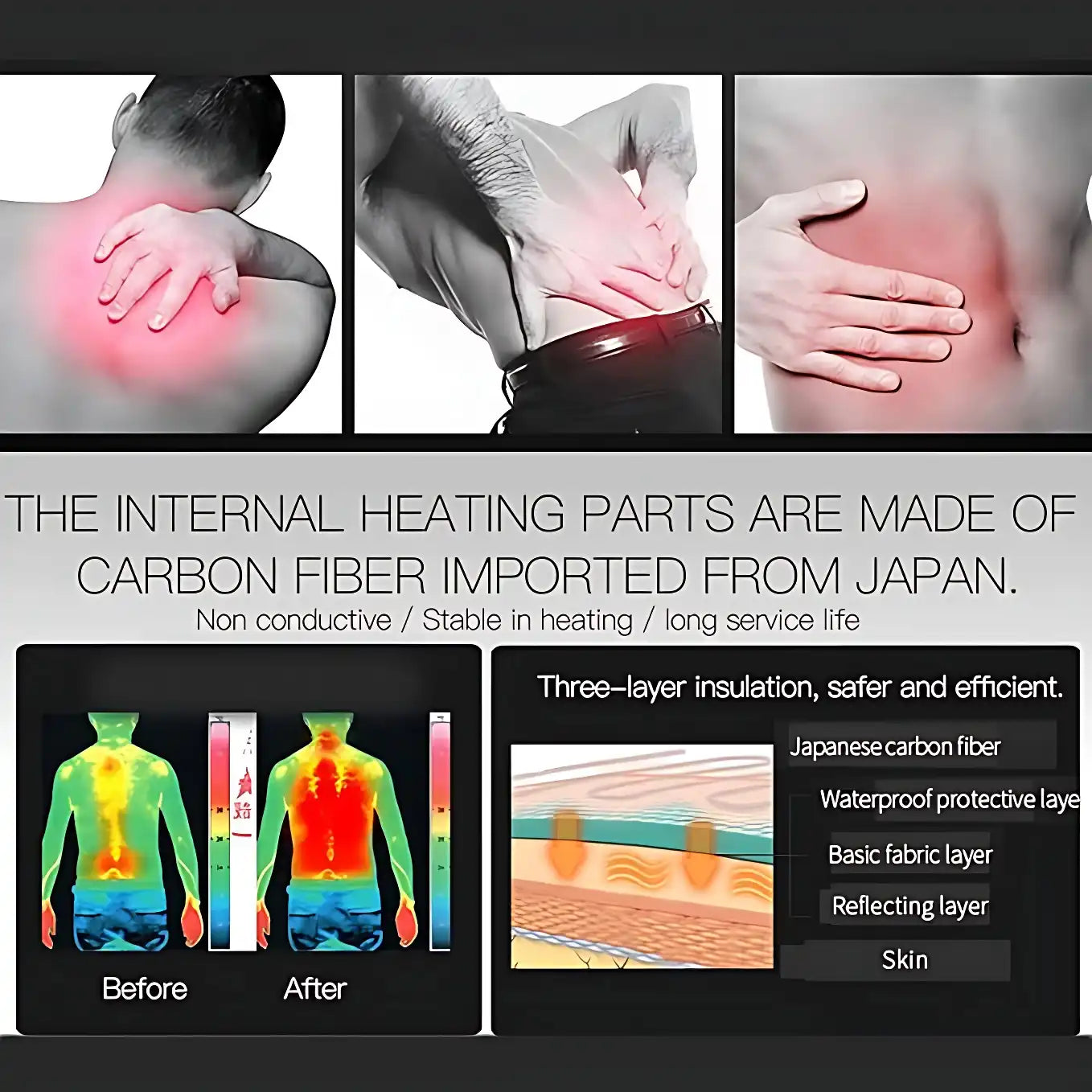 8-Zone Smart Heating Jacket Outdoor Ski Parka - USB-Powered & Weatherproof